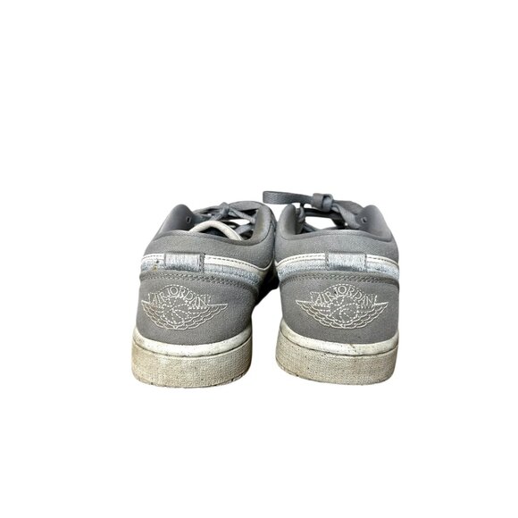 Air Jordan 1 Low SE Canvas Light Smoke Grey Sail | Women’s 7.5 - Picture 7 of 10